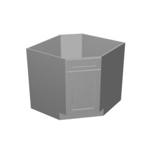 Diagonal Base - 1 Door, No Drawer