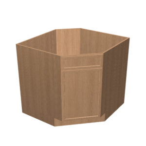 Diagonal Base - Door, No Drawer