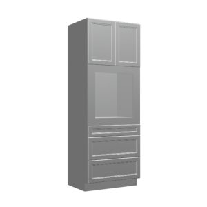 Oven Cabinet - 2 Doors, 3 Drawers