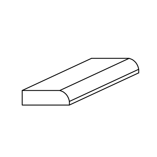 Bull Nose Scribe Molding