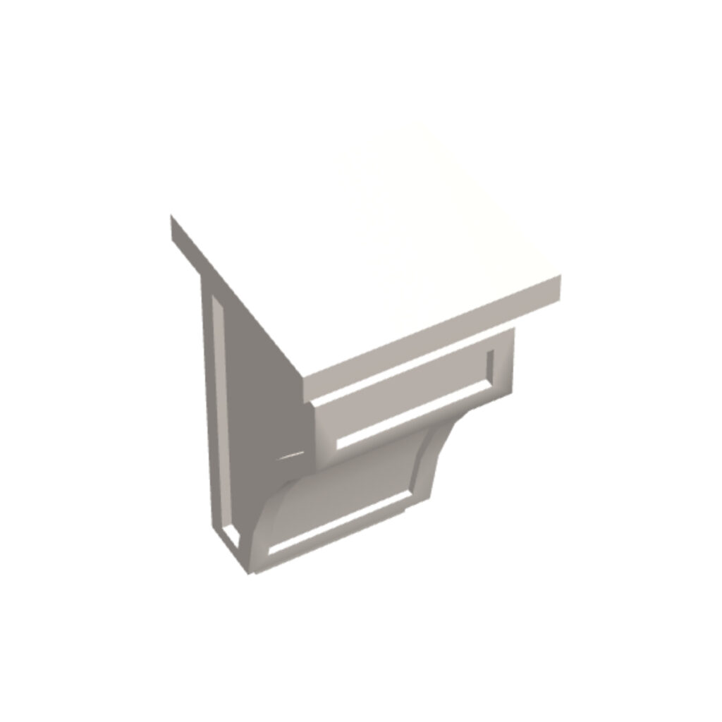 Small Corbel – Recessed Center