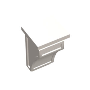 Small Corbel - Recessed Center