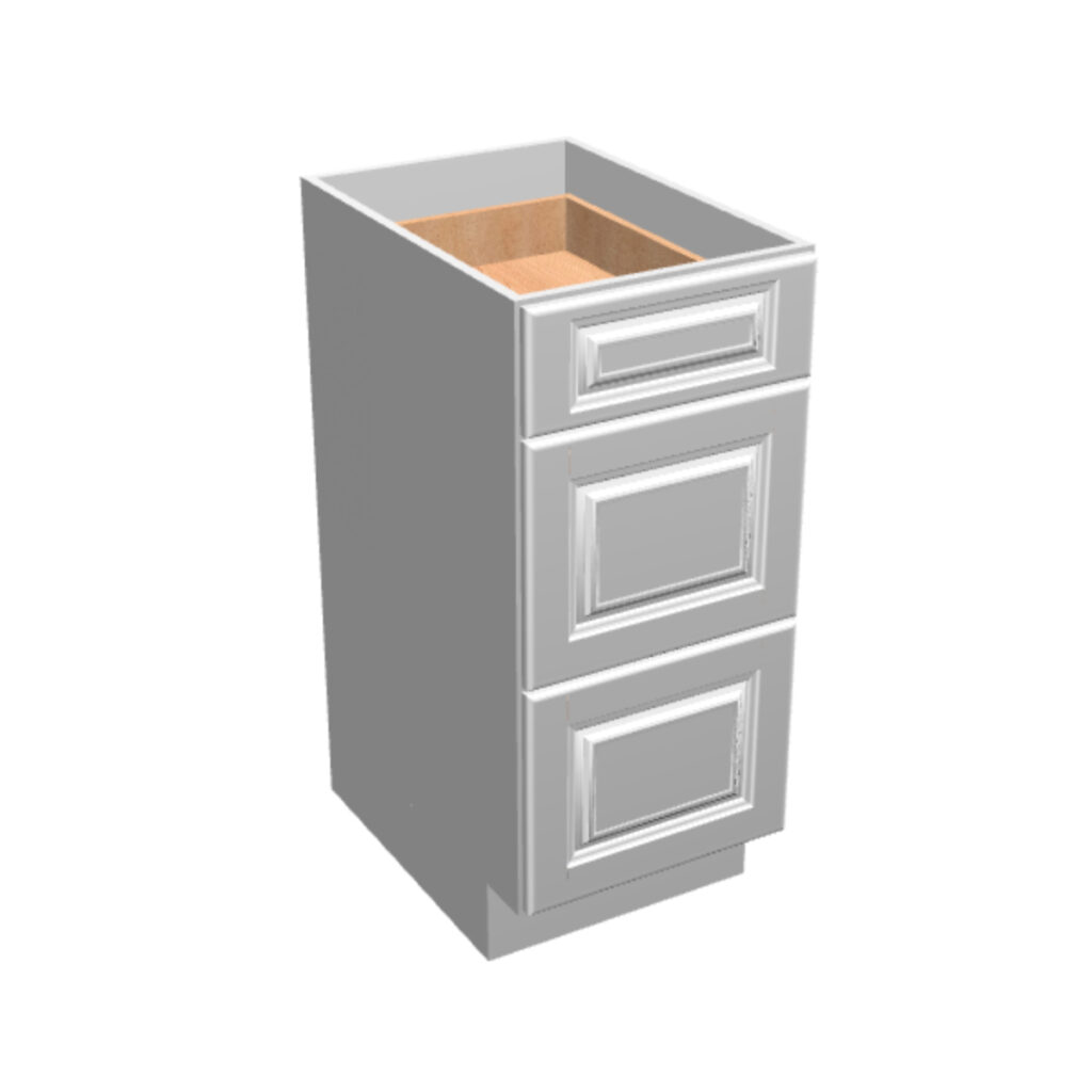 Vanity Drawer Base – 3 Drawers