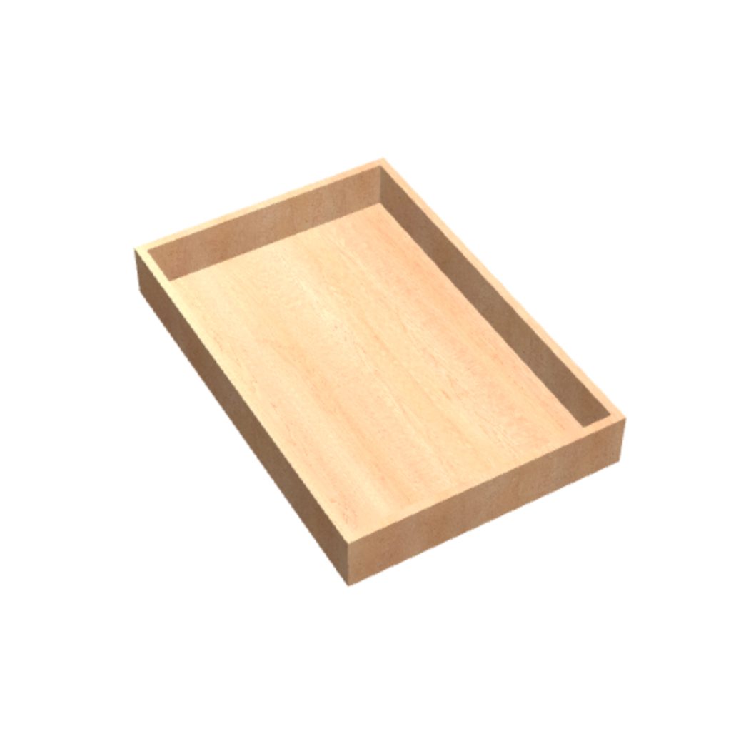 Roll Out Tray With Dove Tail Drawer Box
