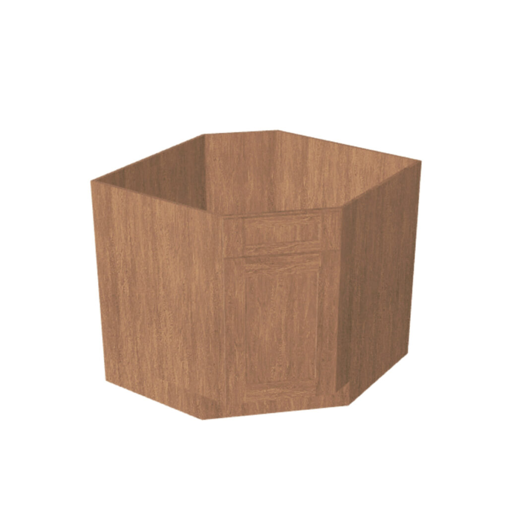 Diagonal Base – 1 Door, No Drawer