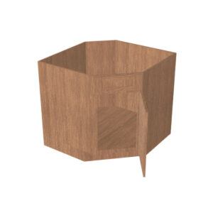 Diagonal Base - 1 Door, No Drawer