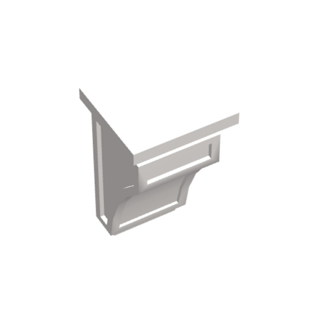 Small Corbel Recessed Center