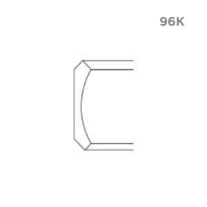 Crown Molding with Large Cove Detail