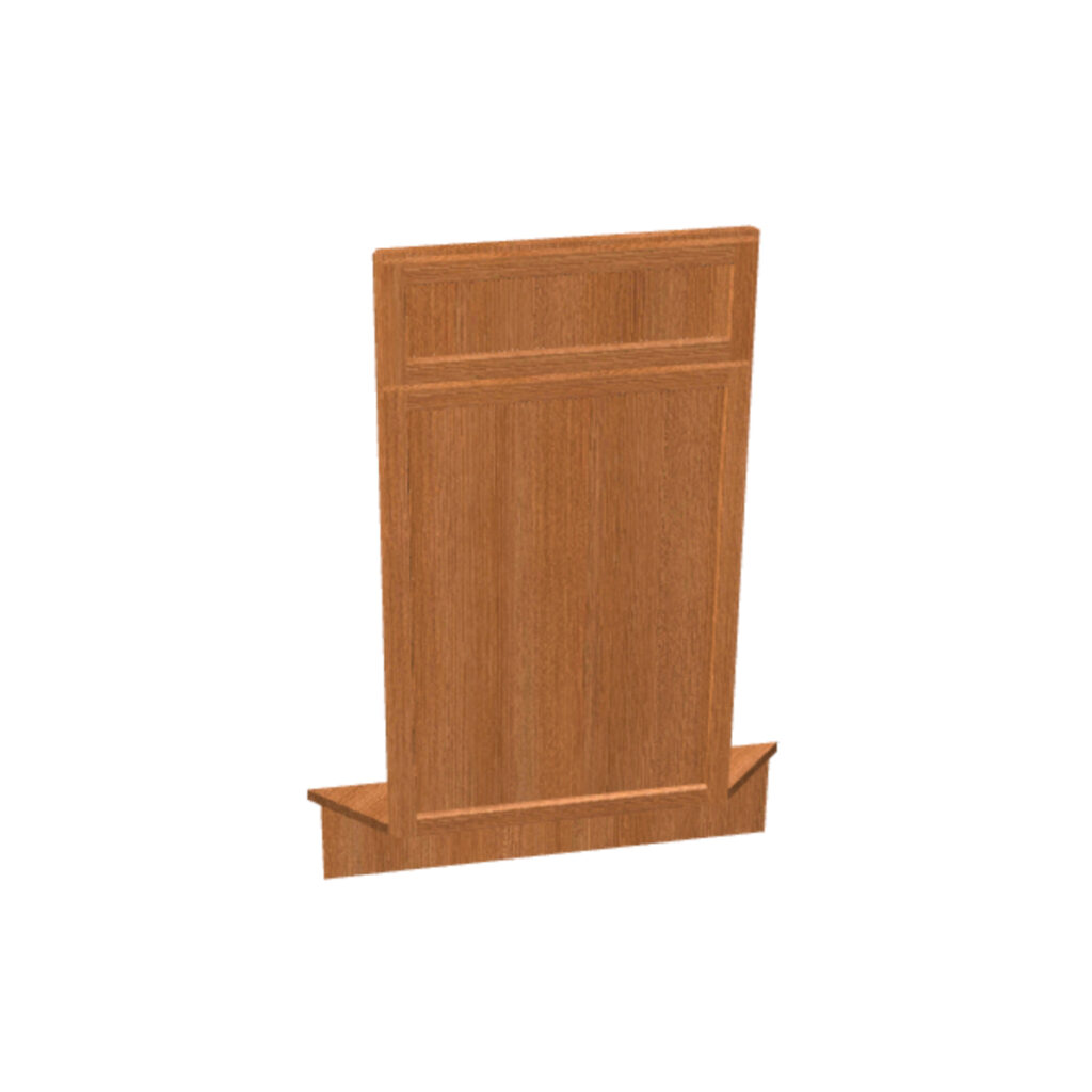 Front frame, Door & drawer front, floor and toe kick only (NOT FULL CABINET)
