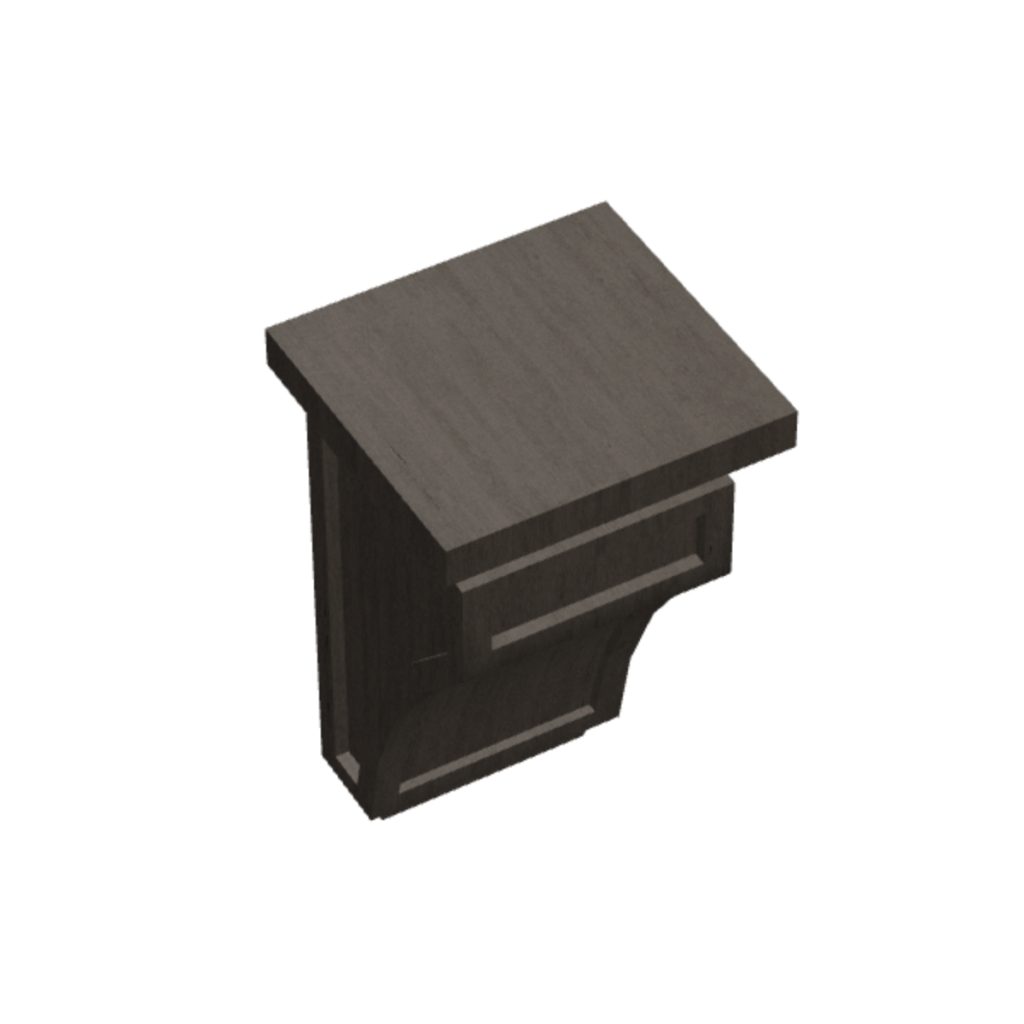 Small Corbel Recessed Center