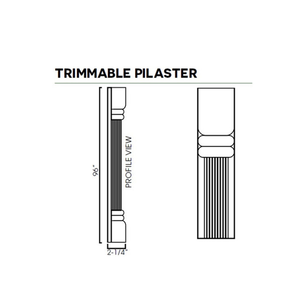 Trimmable Pilaster