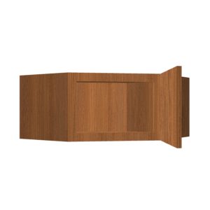 Wall Diagonal Corner Cabinet - 1 Door