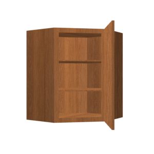 Wall Diagonal Corner Cabinet - 1 Door
