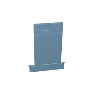 Front frame, Door & drawer front, floor and toe kick only (NOT FULL CABINET)