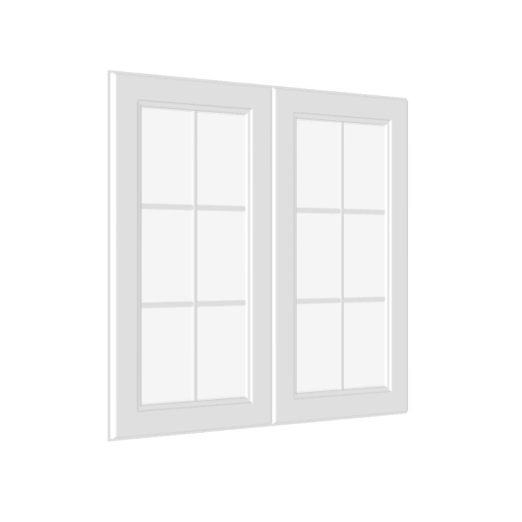 Mullion Glass Door B for Wall Cabinet