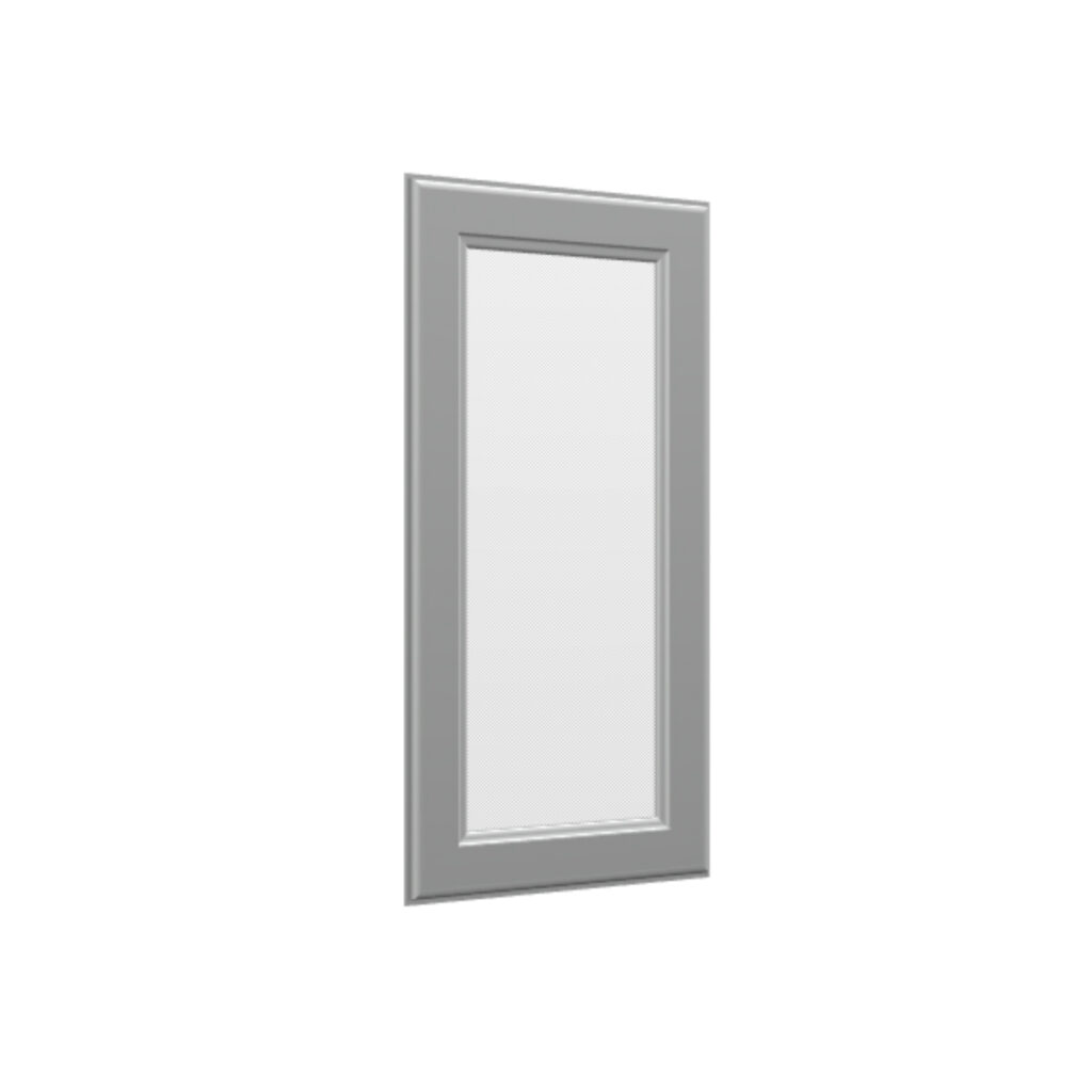 Glass Door for Wall Diagonal Corner Cabinet