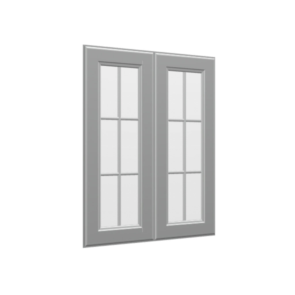 Mullion Glass Door B for Wall Cabinet
