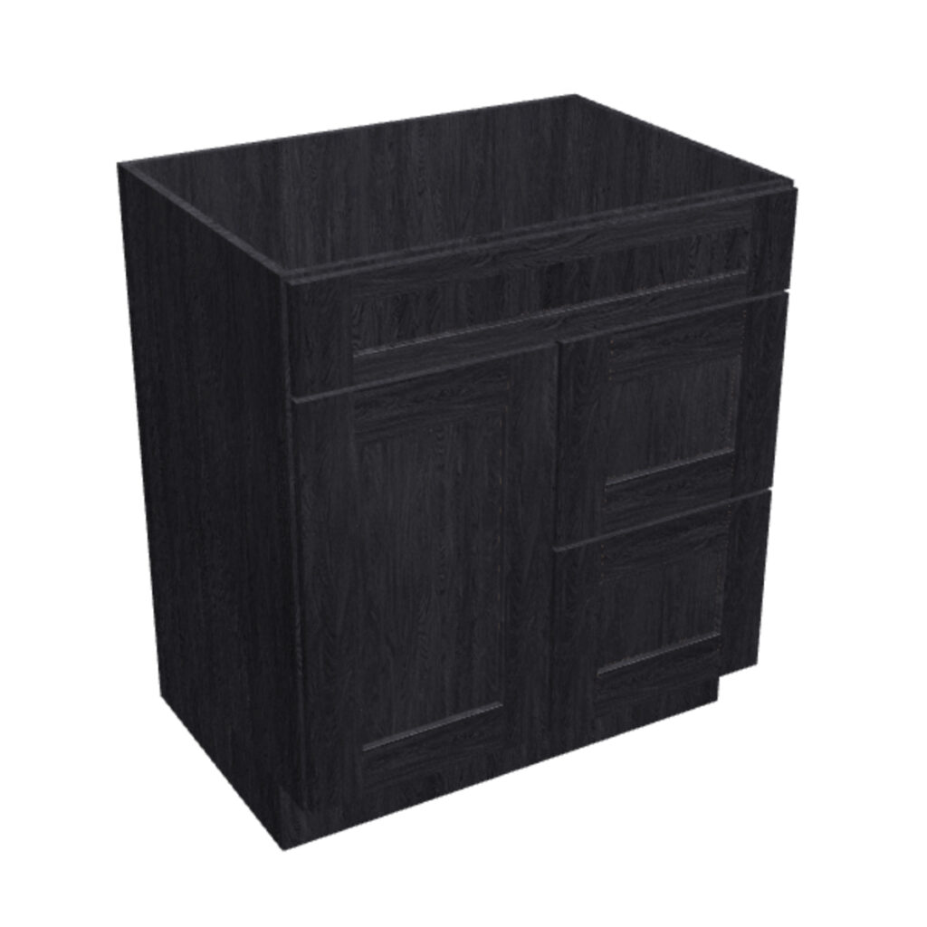 Vanity Sink Base – 2 Drawers, 1 Door