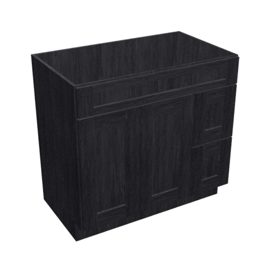 Vanity Sink Base – 2 Drawers, 2 Doors