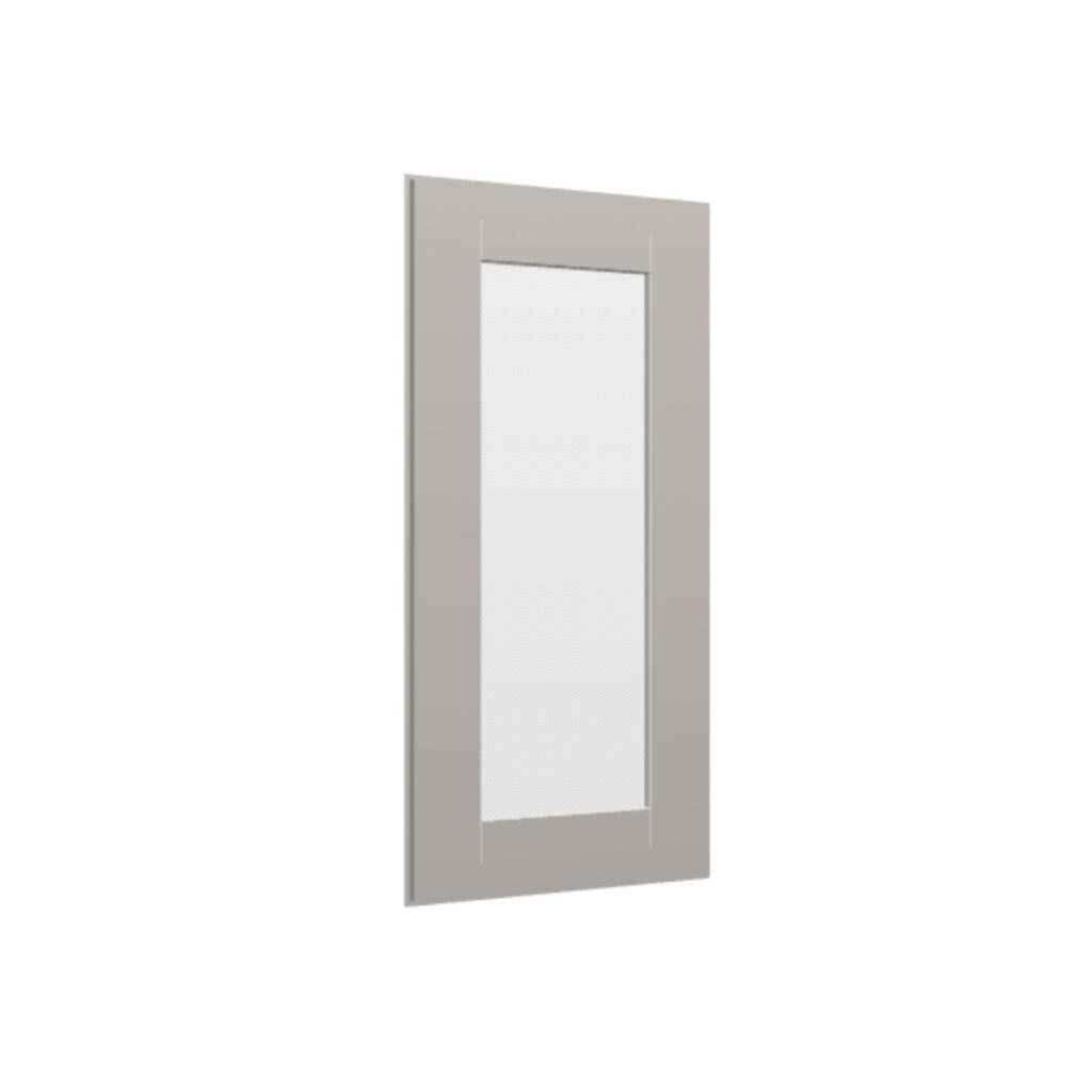 Glass Door for Wall Diagonal Corner Cabinet