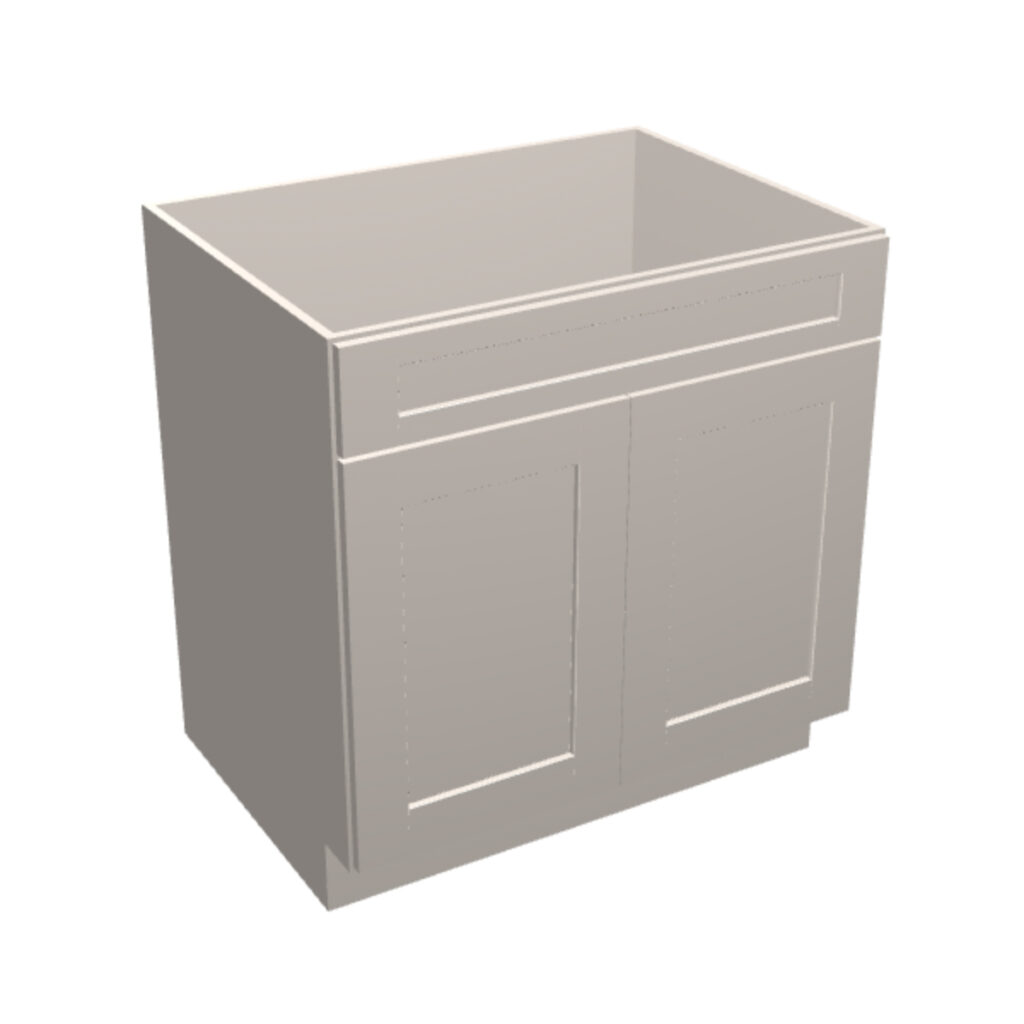 Sink Base – 2 Doors, 1 Header
