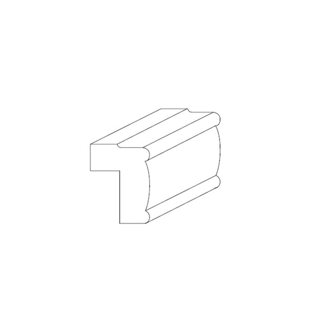 Light Rail Molding T