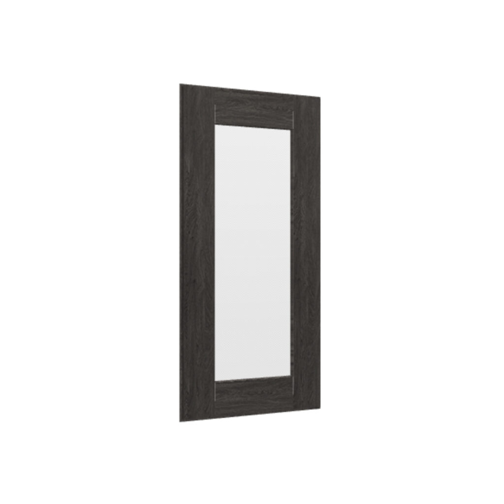 Glass Door for Wall Diagonal Corner Cabinet