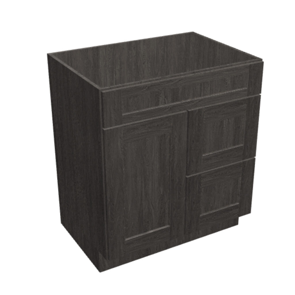 Vanity Sink Base – 2 Drawers, 1 Door