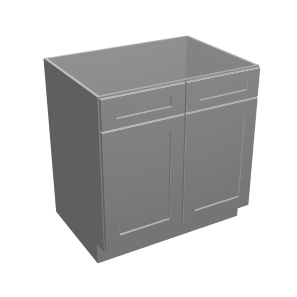 Sink Base – 2 Doors, 2 Headers