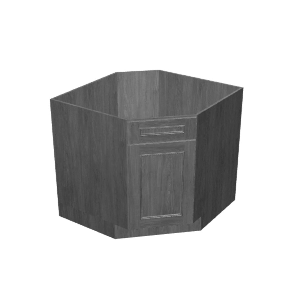 Diagonal Base – 1 Door, No Drawer