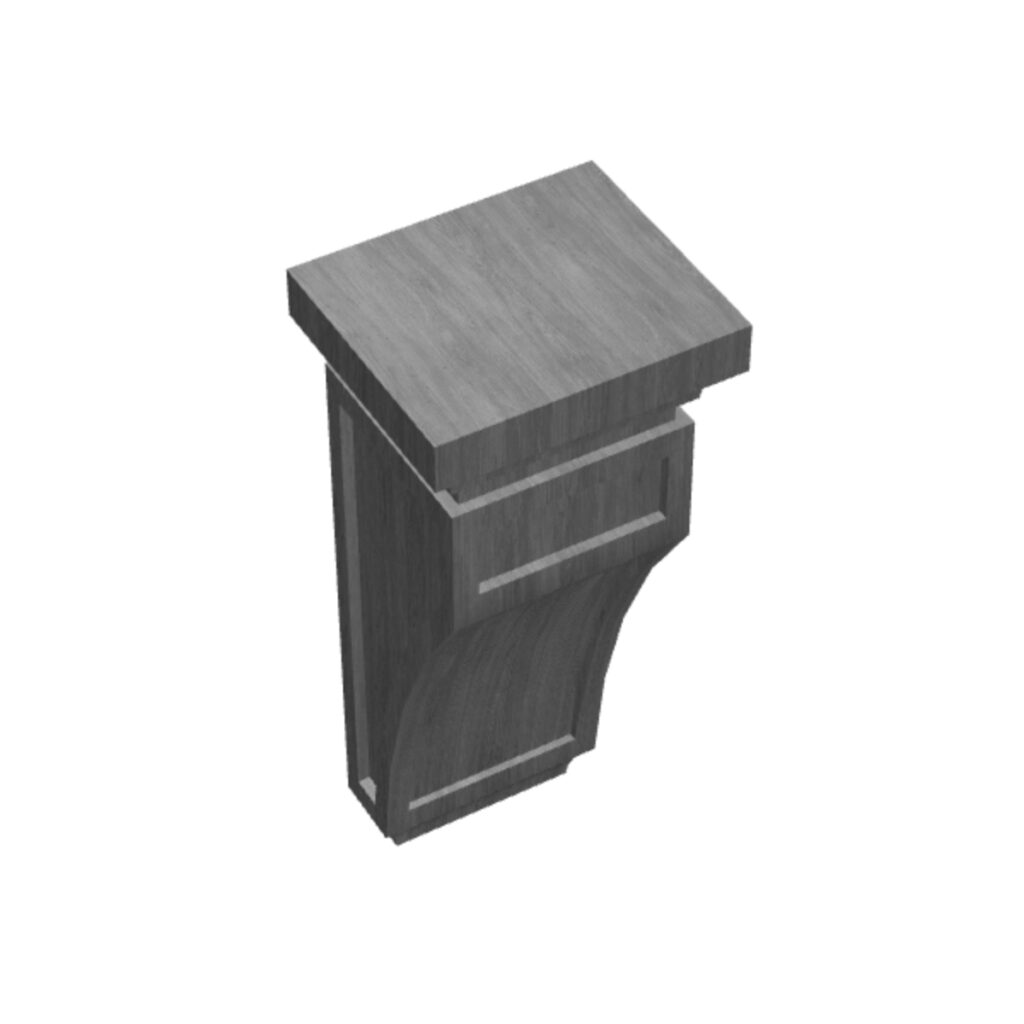 Medium Corbel – Recessed Center