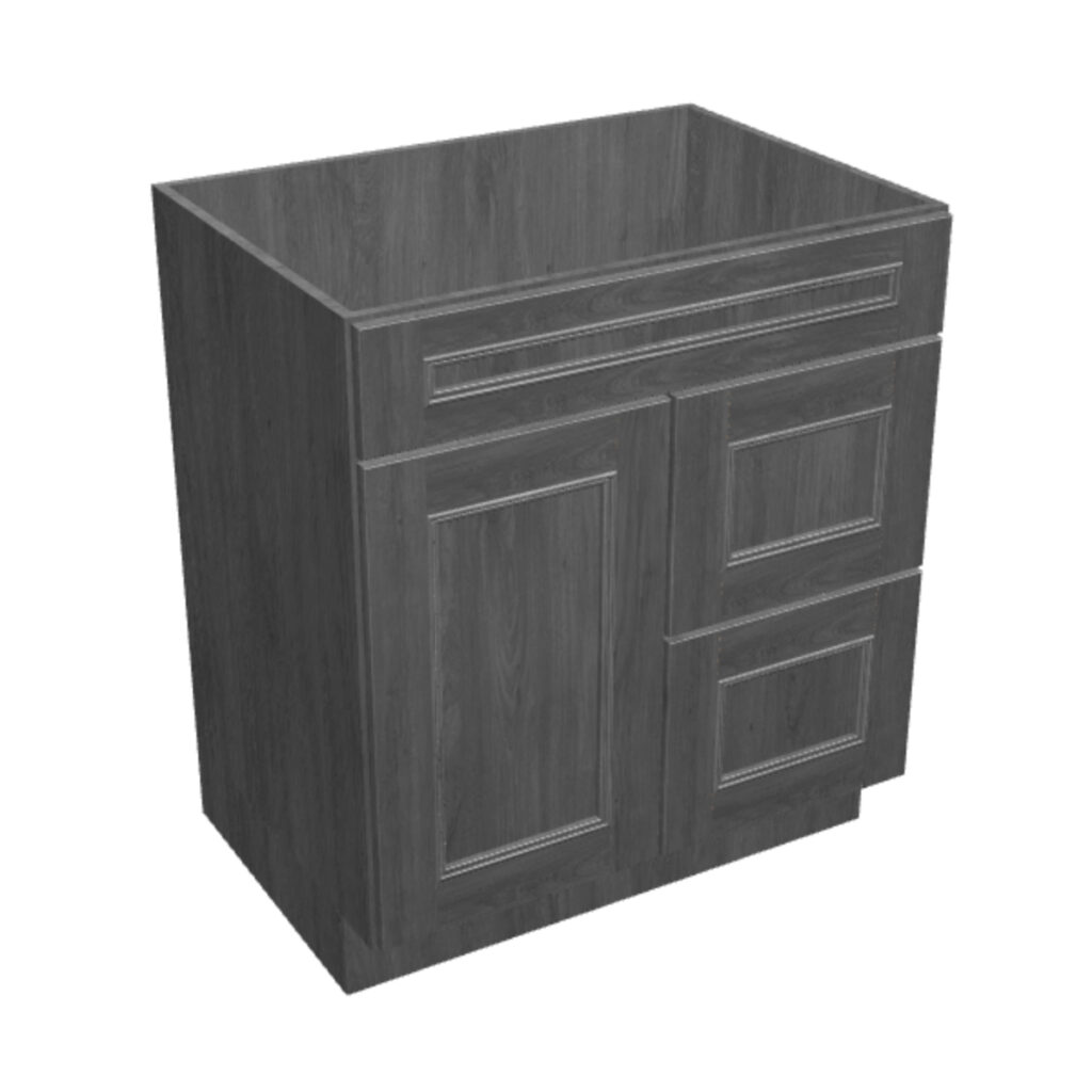 Vanity Sink Base – 2 Drawers, 1 Door