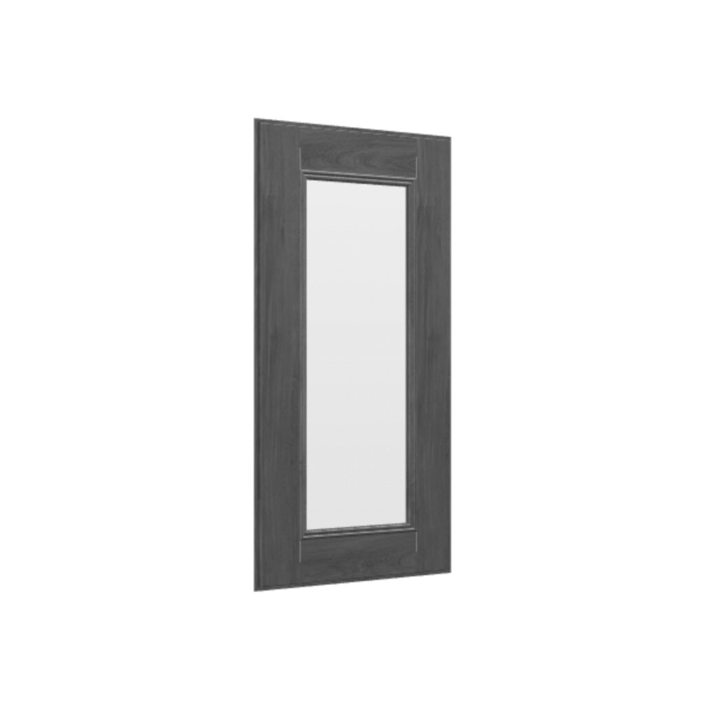 Glass Door for Wall Diagonal Corner Cabinet
