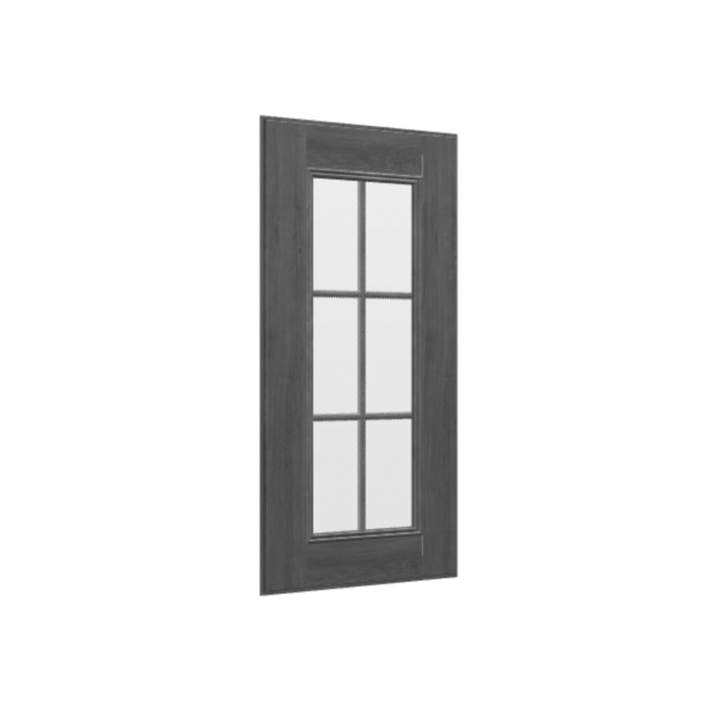 Mullion Glass Door for Wall Cabinet