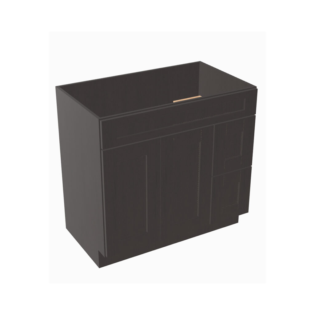 Vanity Sink Base – 2 Drawers, 2 Doors