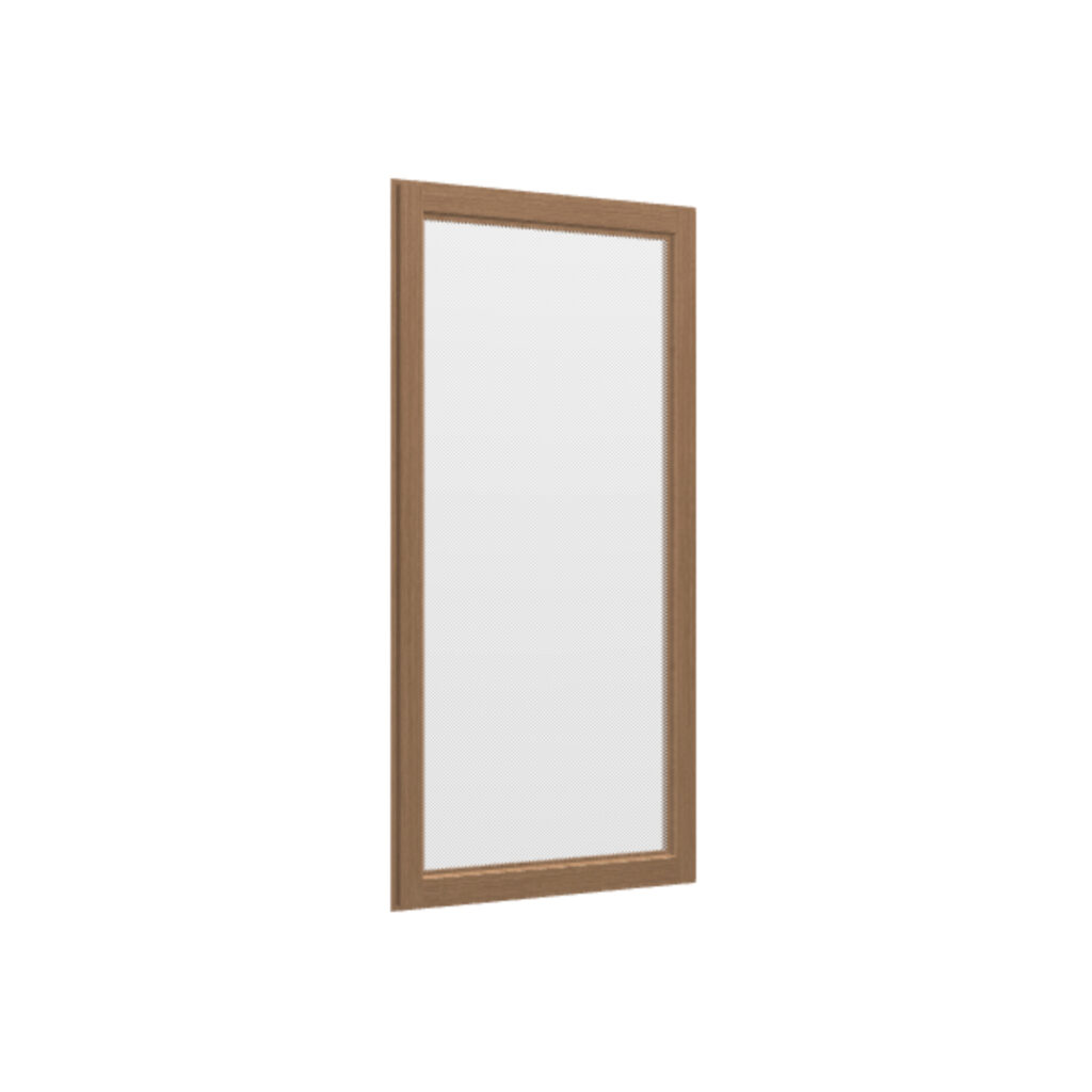 Glass Door for Wall Diagonal Corner Cabinet