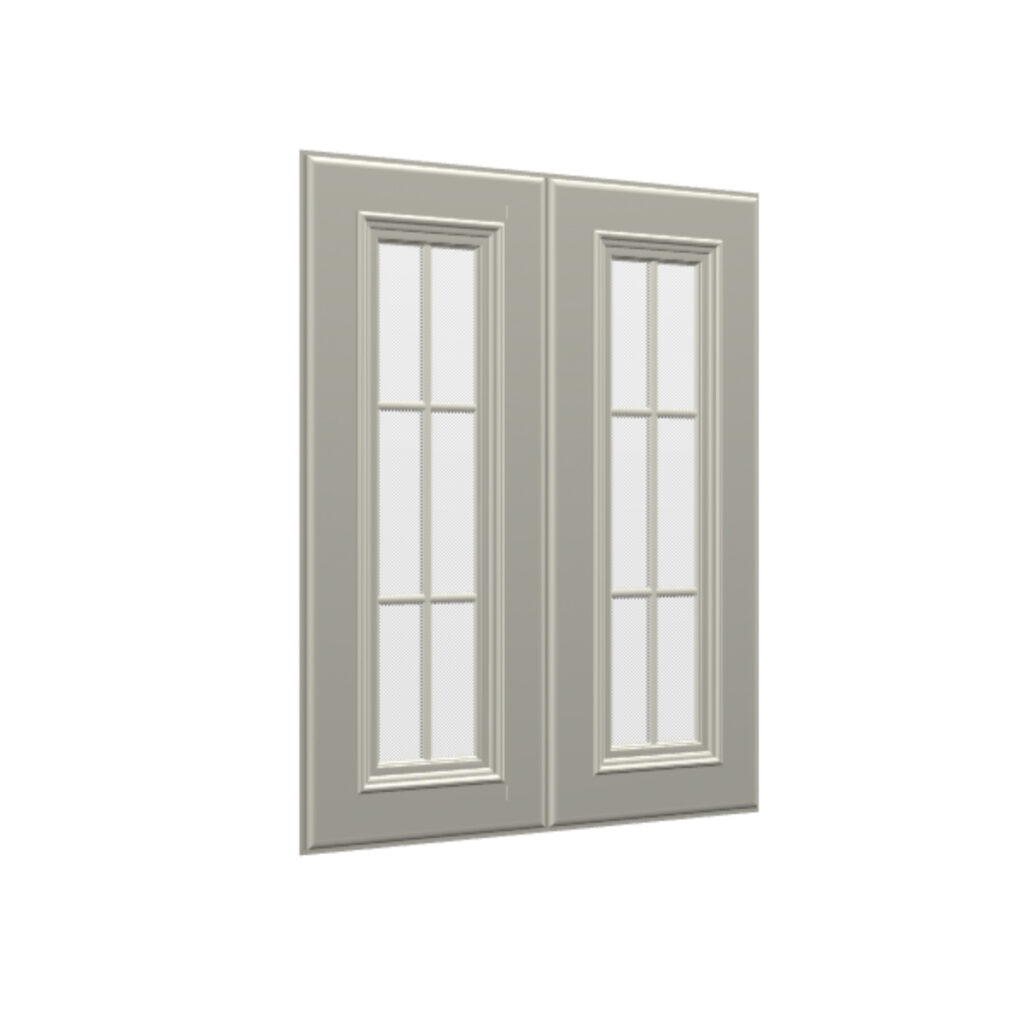 Mullion Glass Door for Wall Cabinet