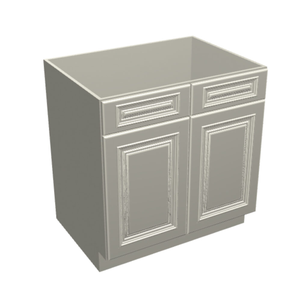 Sink Base – 2 Doors, 2 Headers