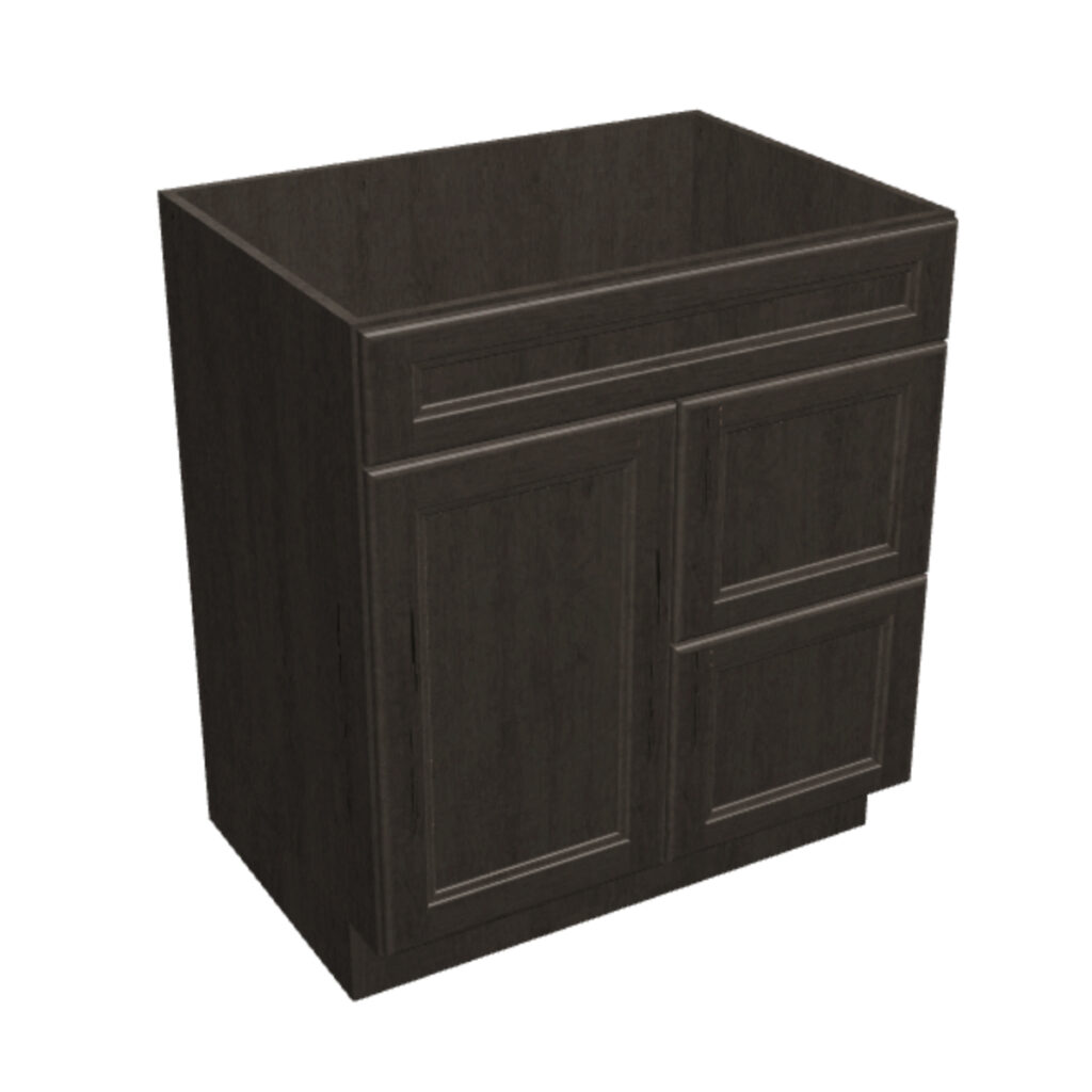 Vanity Sink Base – 2 Drawers, 1 Door