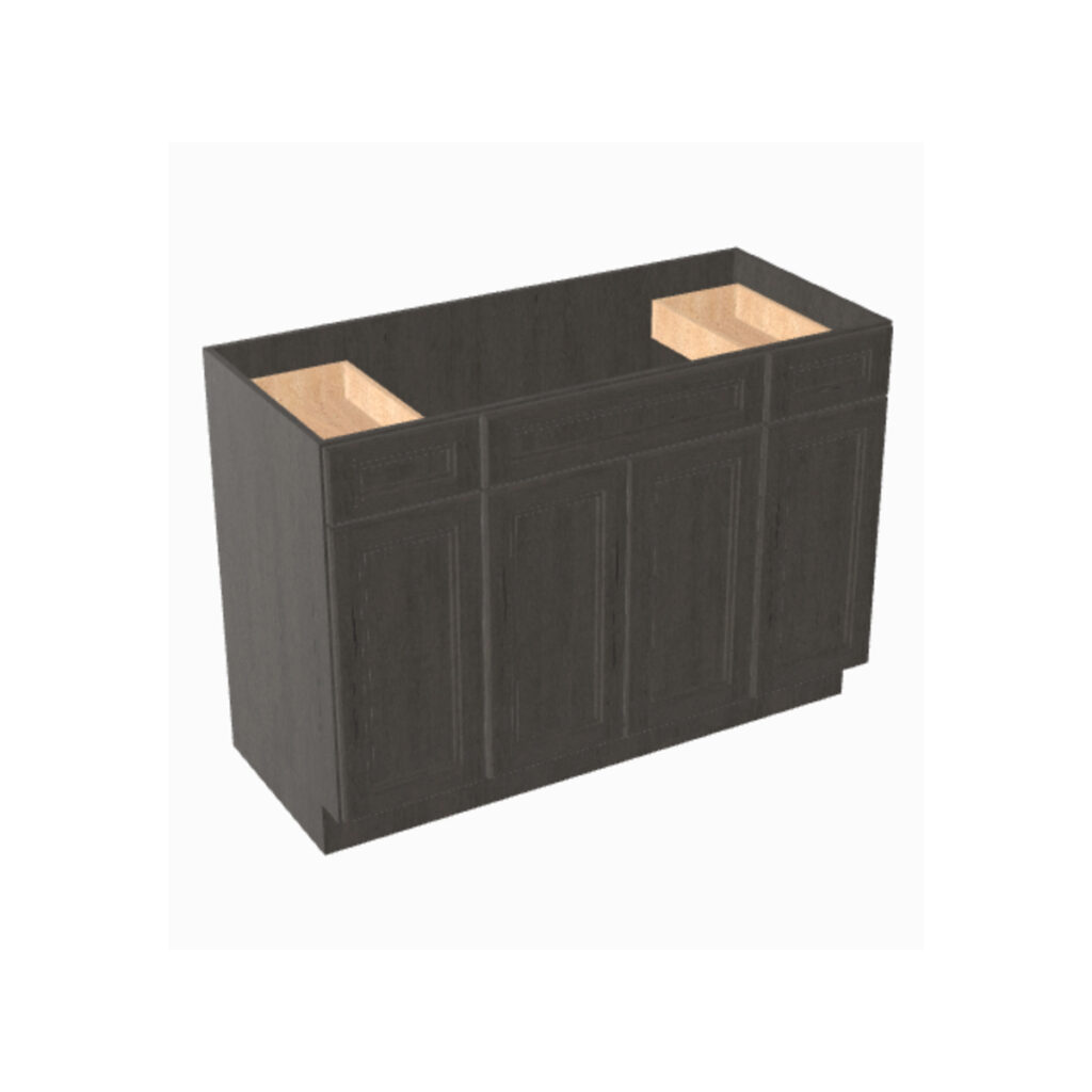 Vanity Sink Base – 2 Drawers, 4 Doors
