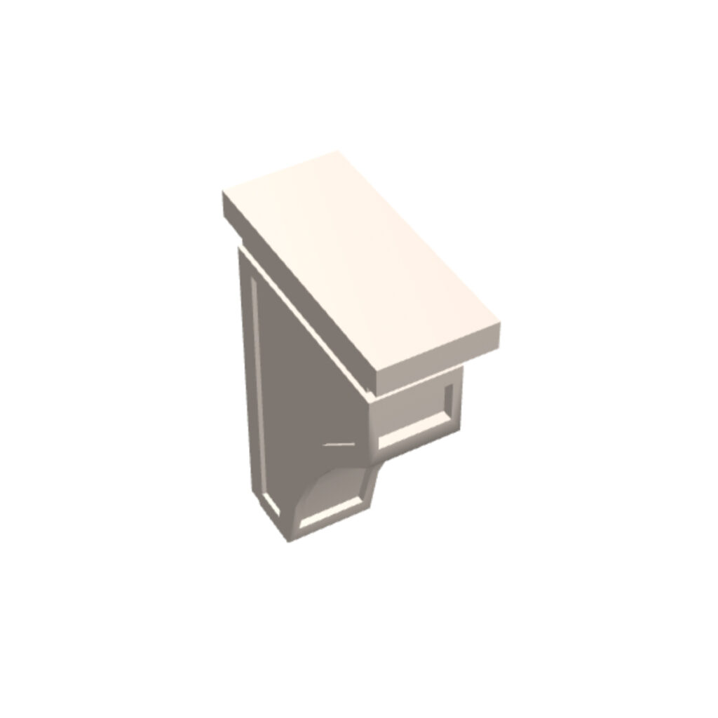Large Corbel – Recessed Center