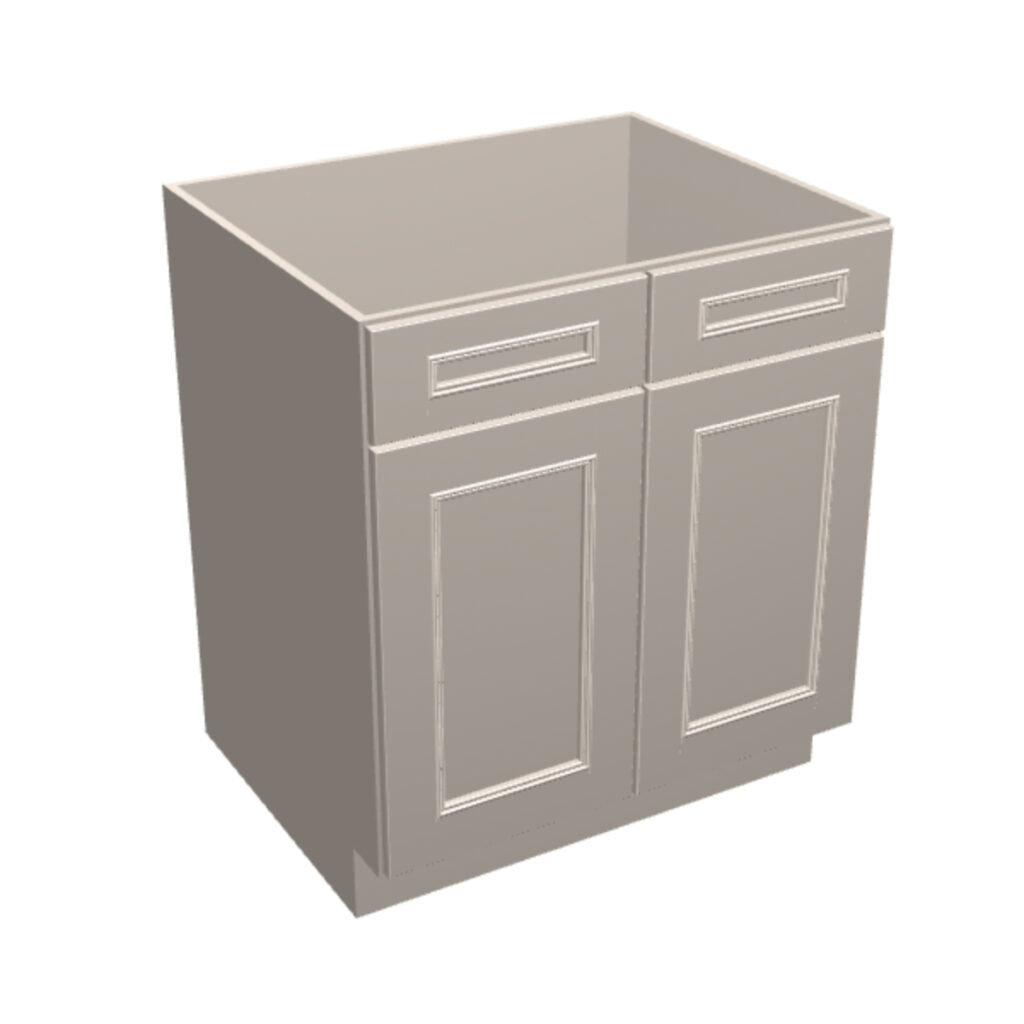 Sink Base – 2 Doors, 2 Header