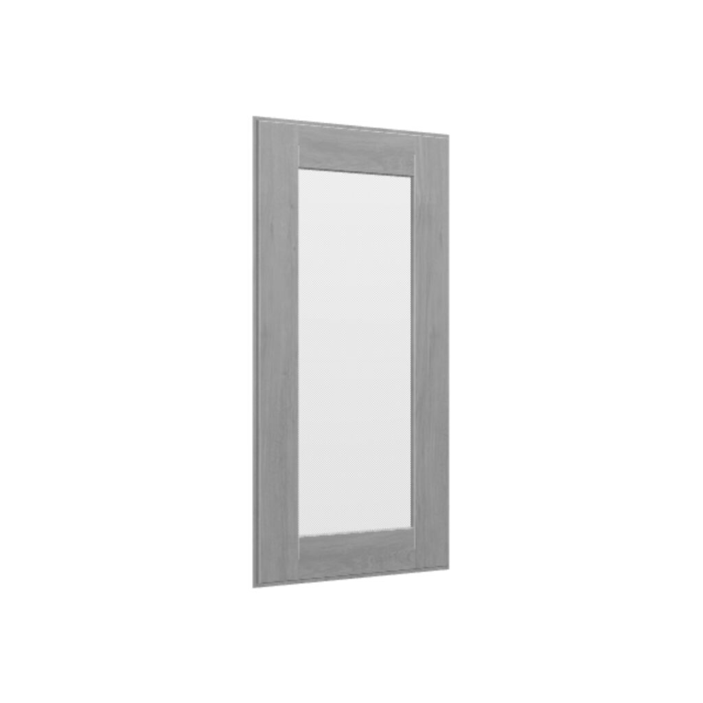 Glass Door for Wall Diagonal Corner Cabinet