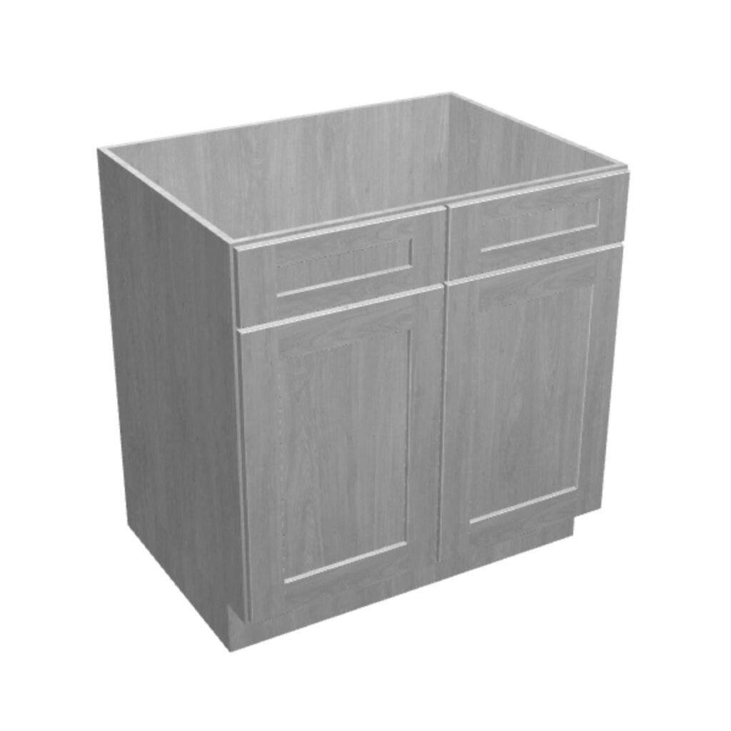 Sink Base – 2 Doors, 2 Headers