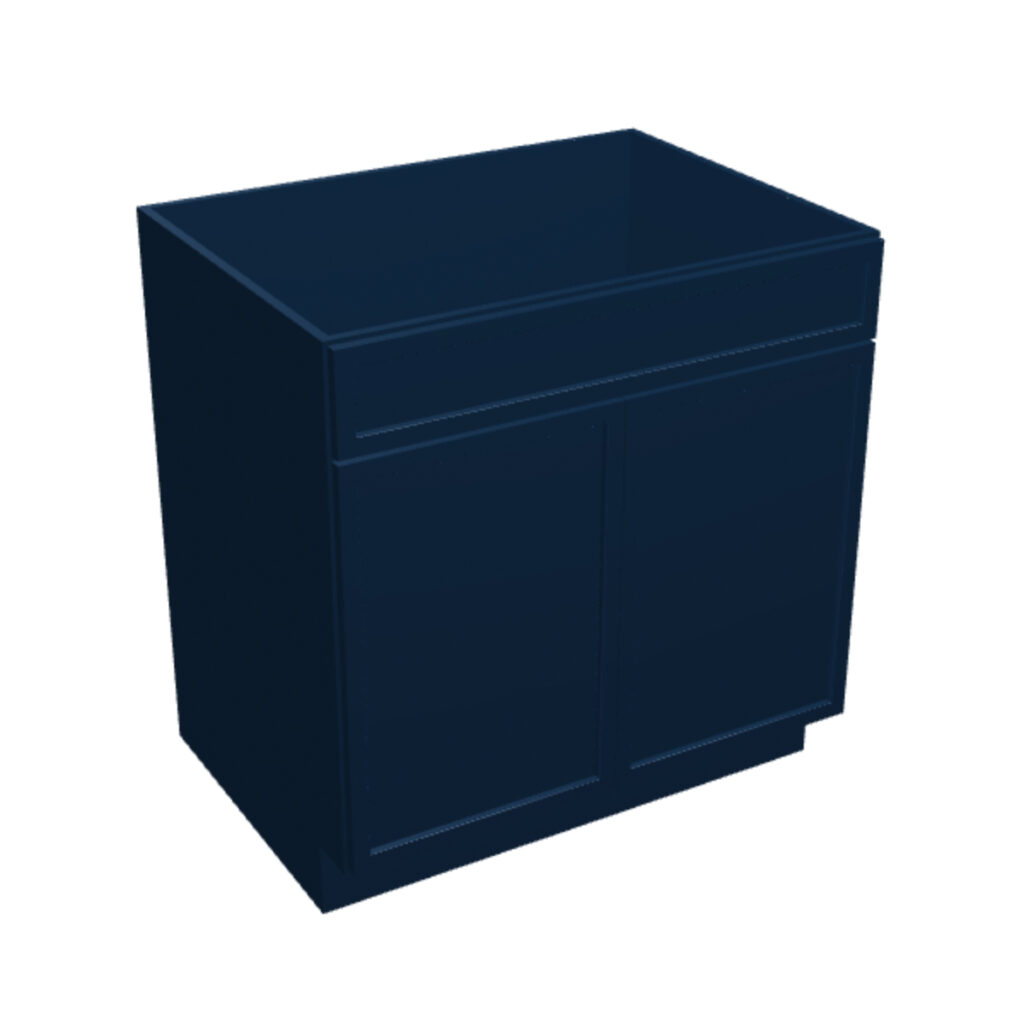 Sink Base – 2 Doors, 1 Header
