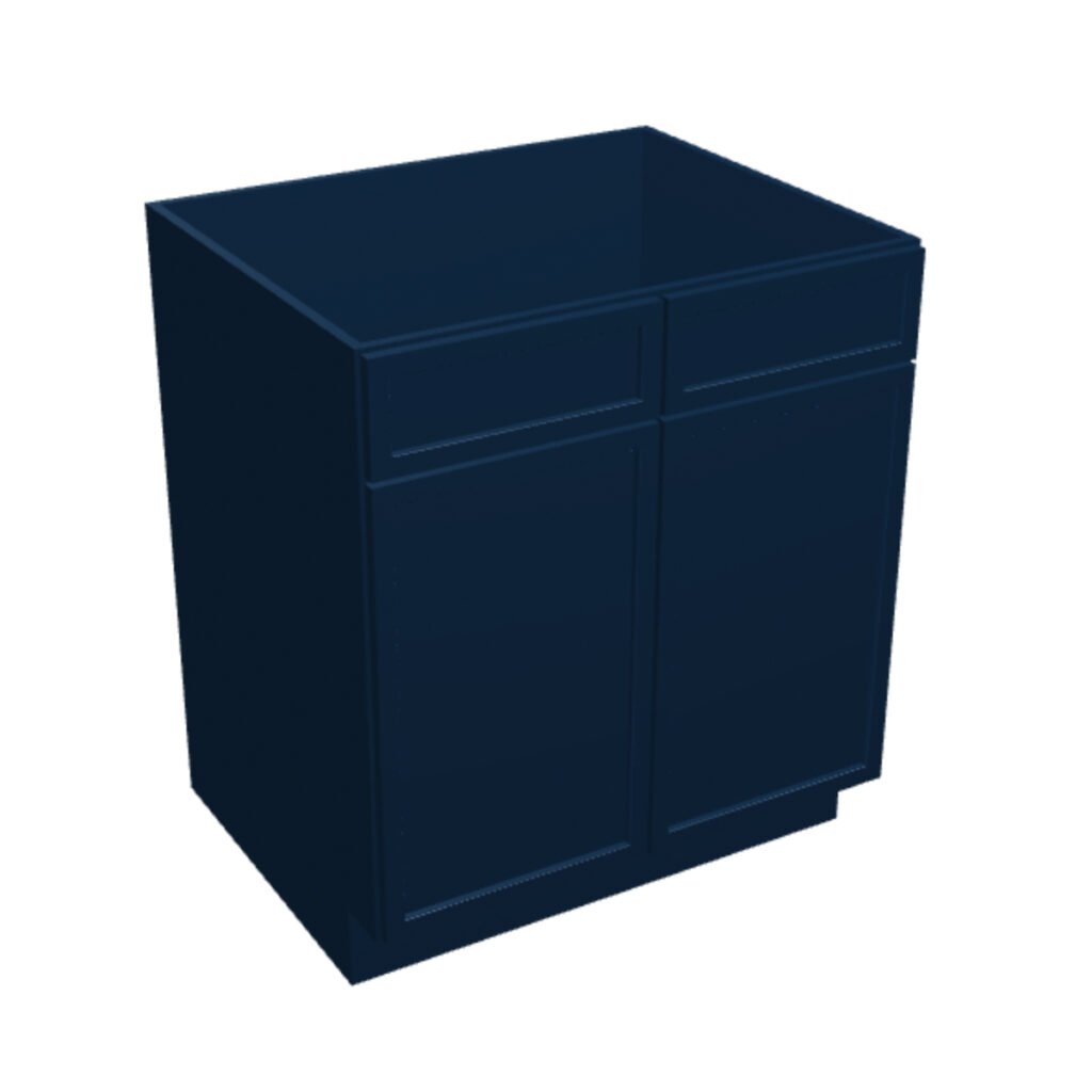 Sink Base – 2 Doors, 2 Header