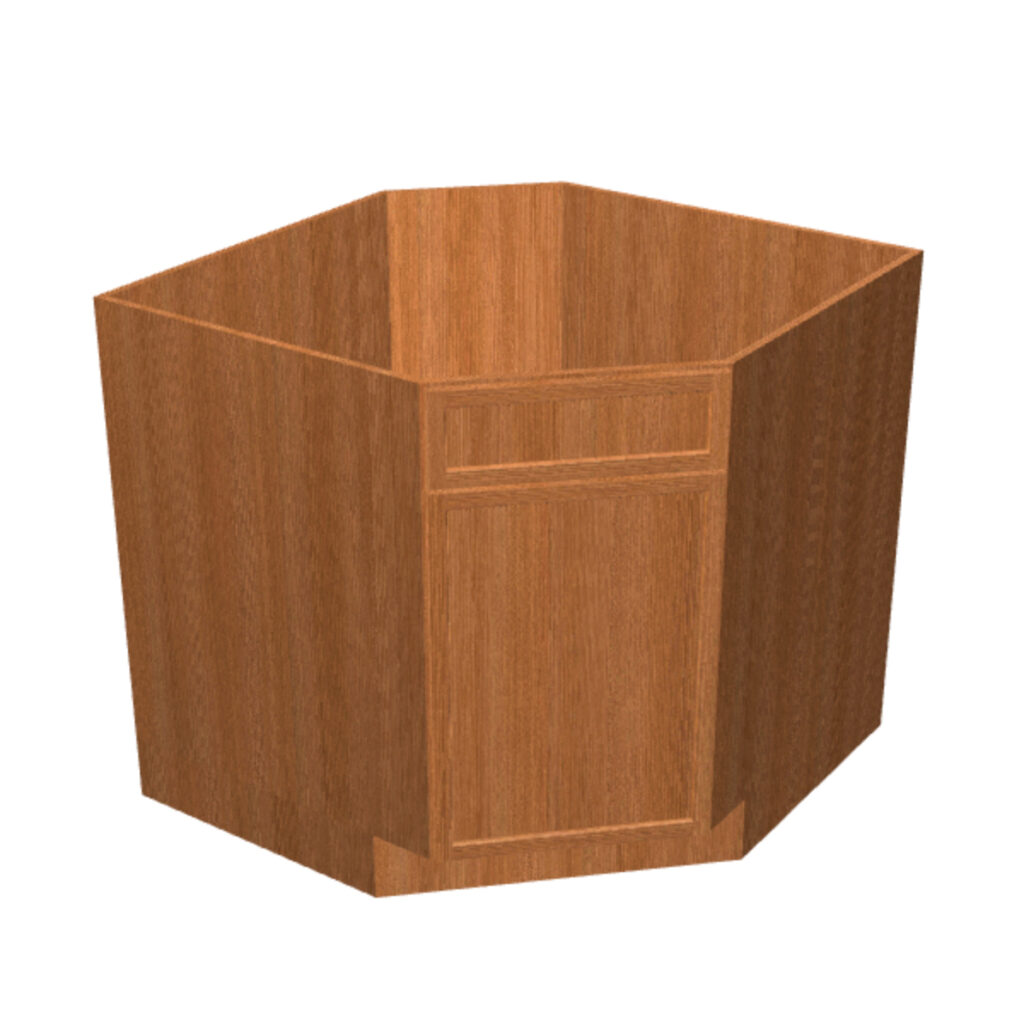 Diagonal Base – 1 Door, No Drawer
