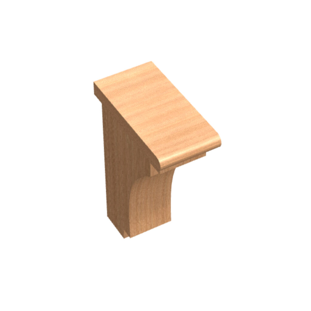 Large Corbel – Raised Center