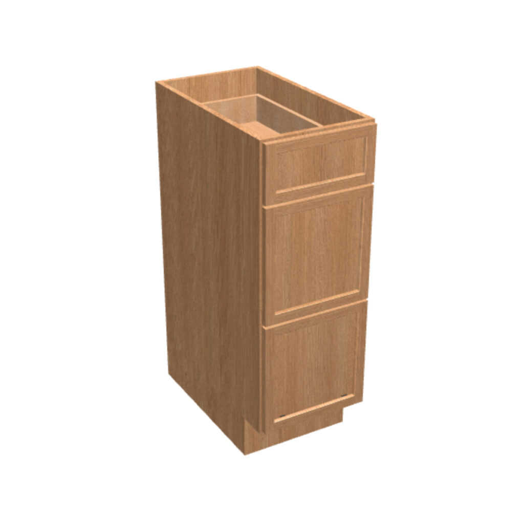 Vanity Drawer Base – 3 Drawers