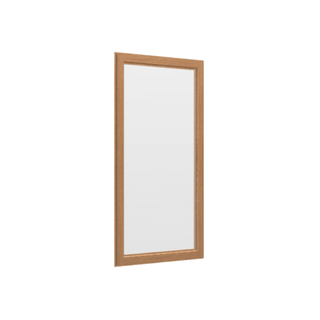 Glass Door for Wall Diagonal Corner Cabinet